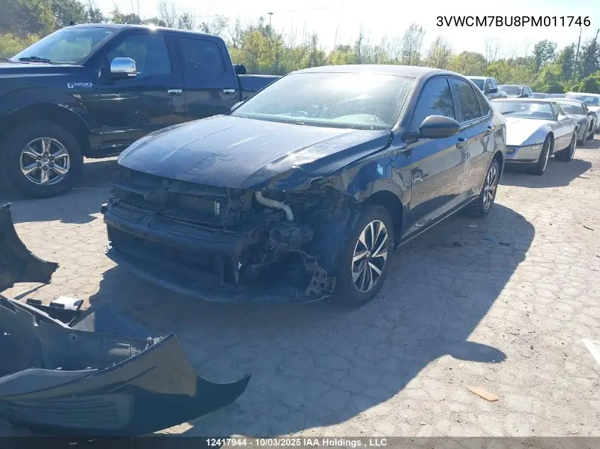 3VWCM7BU8PM011746 2023 Volkswagen Jetta Trendline