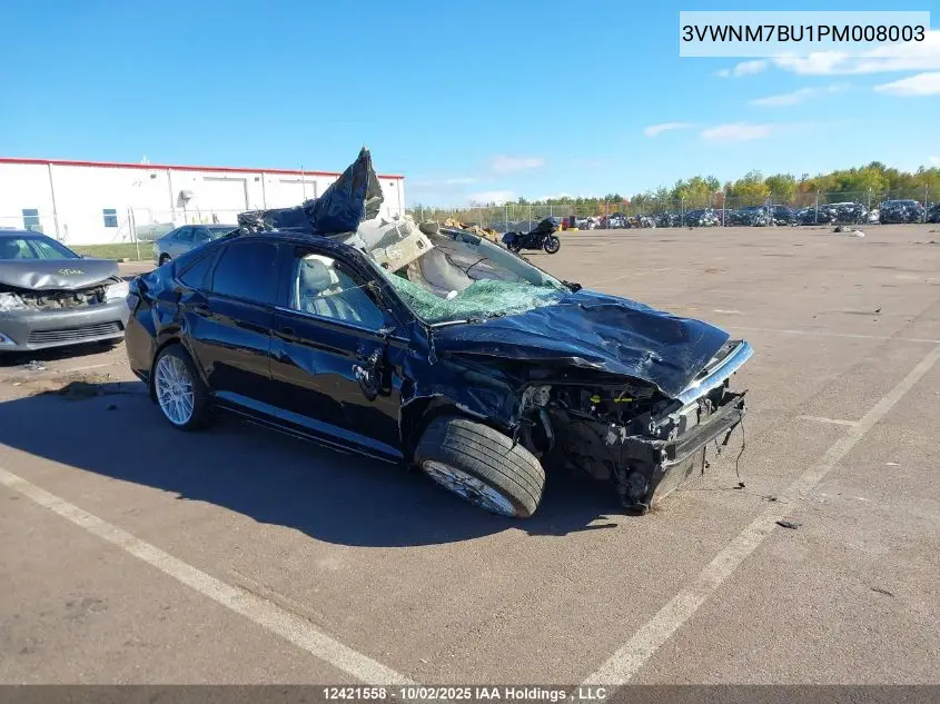 3VWNM7BU1PM008003 2023 Volkswagen Jetta Trendline
