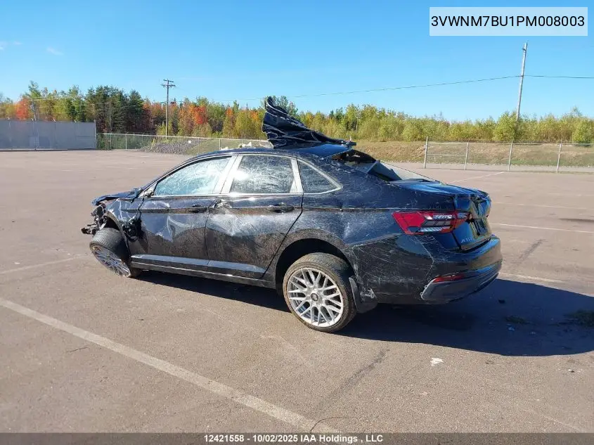 3VWNM7BU1PM008003 2023 Volkswagen Jetta Trendline