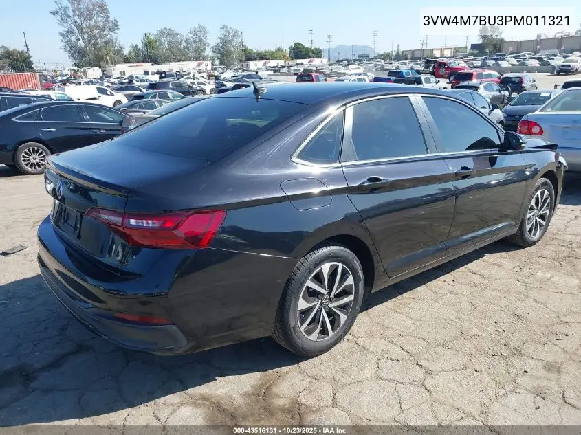 3VW4M7BU3PM011321 2023 Volkswagen Jetta 1.5T S