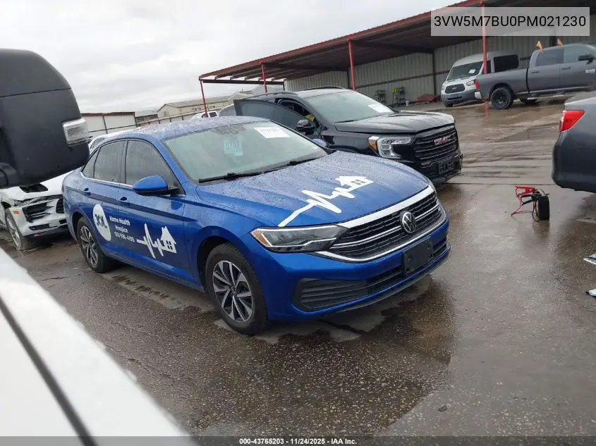 3VW5M7BU0PM021230 2023 Volkswagen Jetta 1.5T S