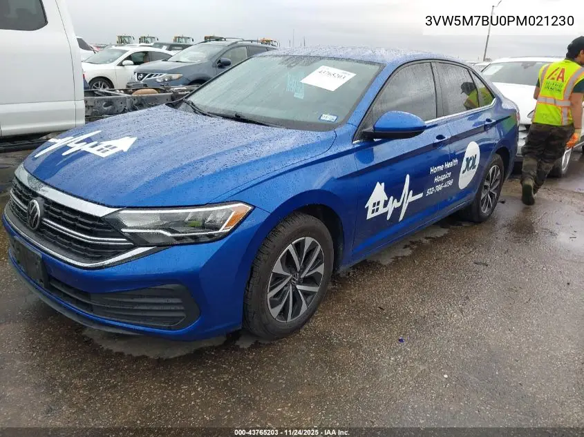 3VW5M7BU0PM021230 2023 Volkswagen Jetta 1.5T S