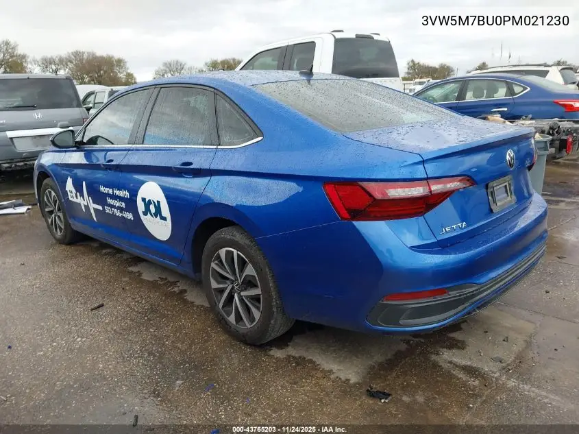 3VW5M7BU0PM021230 2023 Volkswagen Jetta 1.5T S