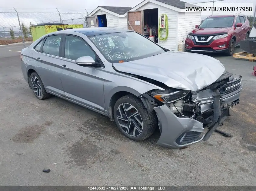 3VWGM7BUXRM047958 2024 Volkswagen Jetta Highline