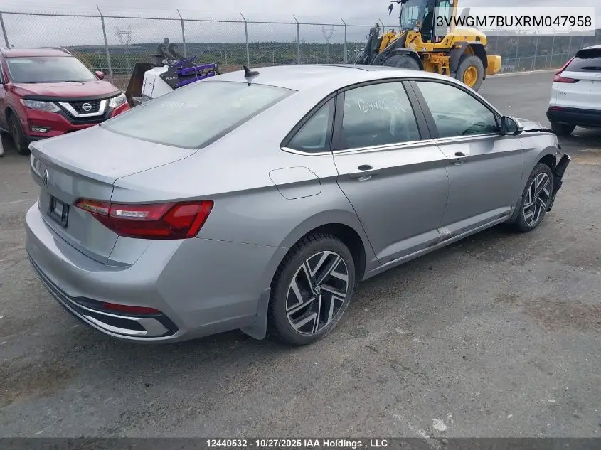 3VWGM7BUXRM047958 2024 Volkswagen Jetta Highline