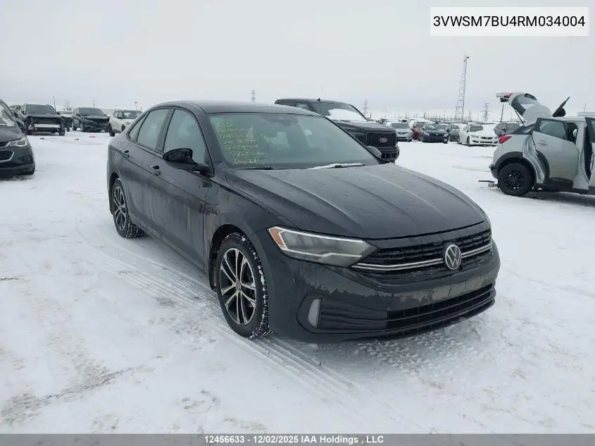 3VWSM7BU4RM034004 2024 Volkswagen Jetta Comfortline