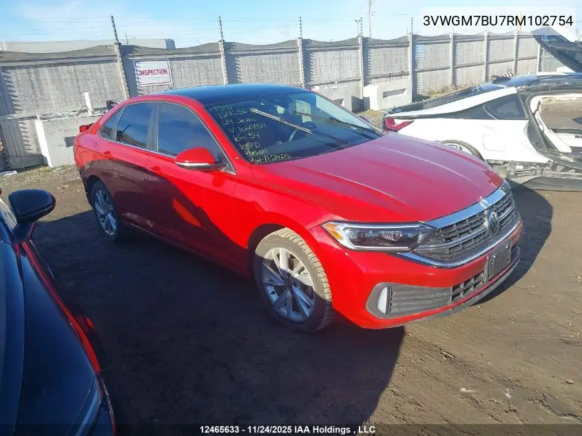 3VWGM7BU7RM102754 2024 Volkswagen Jetta
