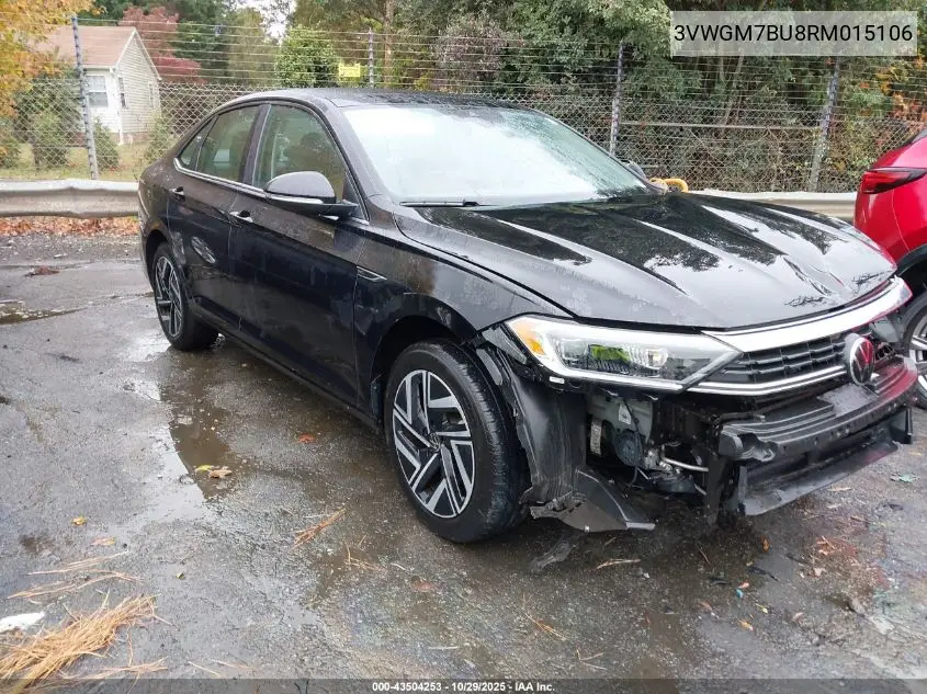 3VWGM7BU8RM015106 2024 Volkswagen Jetta 1.5T Sel