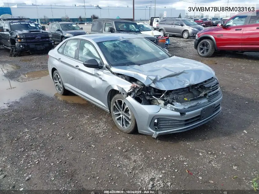 3VWBM7BU8RM033163 2024 Volkswagen Jetta 1.5T Sport