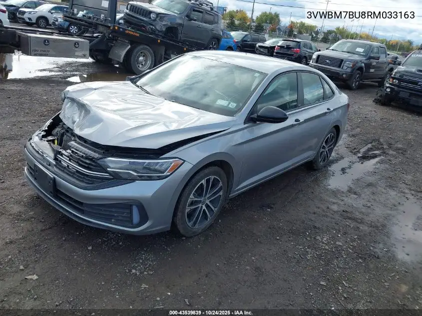 3VWBM7BU8RM033163 2024 Volkswagen Jetta 1.5T Sport