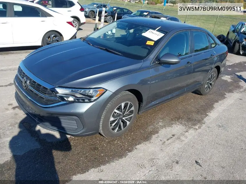 3VW5M7BU9RM099511 2024 Volkswagen Jetta 1.5T S