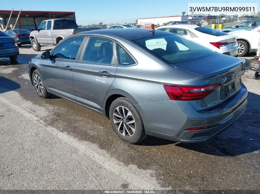 3VW5M7BU9RM099511 2024 Volkswagen Jetta 1.5T S