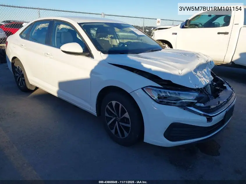 3VW5M7BU1RM101154 2024 Volkswagen Jetta 1.5T S