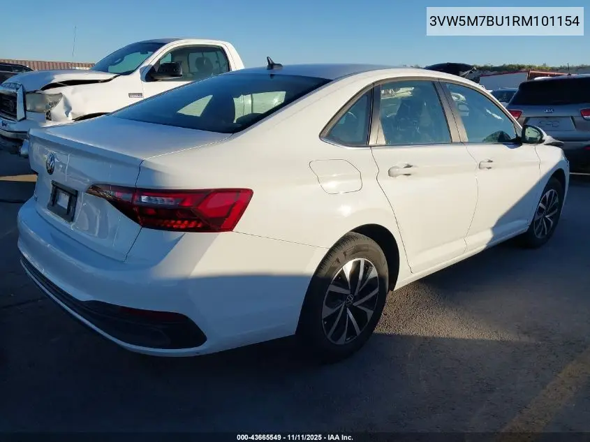 3VW5M7BU1RM101154 2024 Volkswagen Jetta 1.5T S