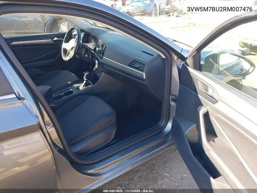 3VW5M7BU2RM007476 2024 Volkswagen Jetta 1.5T S