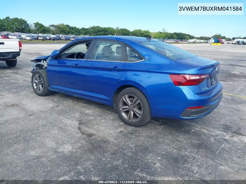 3VWEM7BUXRM041584 2024 Volkswagen Jetta 1.5T Se