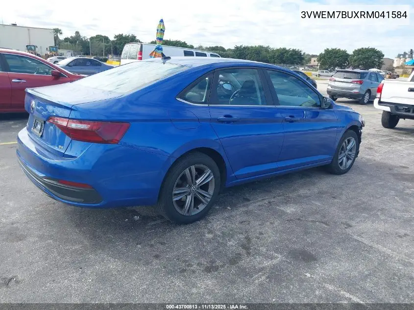 3VWEM7BUXRM041584 2024 Volkswagen Jetta 1.5T Se