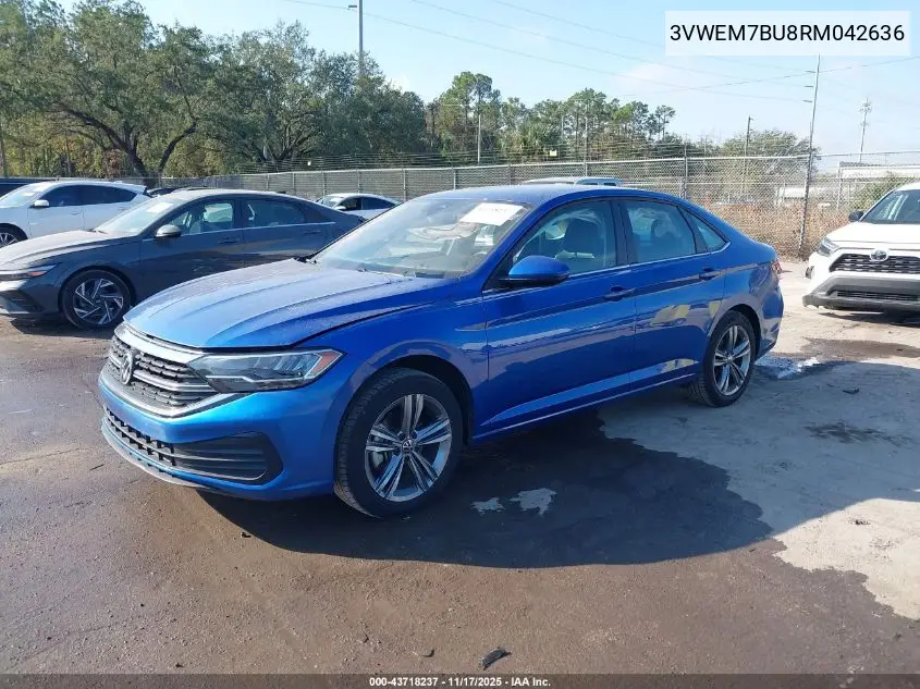 3VWEM7BU8RM042636 2024 Volkswagen Jetta 1.5T Se