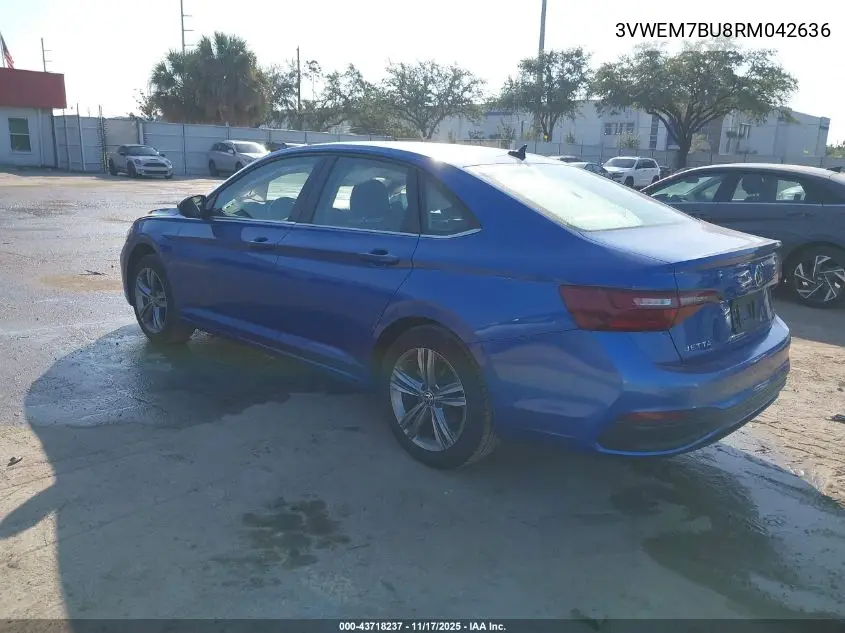 3VWEM7BU8RM042636 2024 Volkswagen Jetta 1.5T Se