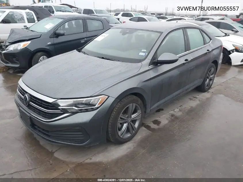3VWEM7BU0RM055557 2024 Volkswagen Jetta 1.5T Se