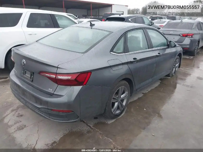 3VWEM7BU0RM055557 2024 Volkswagen Jetta 1.5T Se