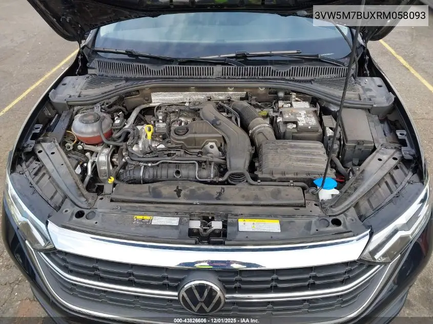 3VW5M7BUXRM058093 2024 Volkswagen Jetta 1.5T S