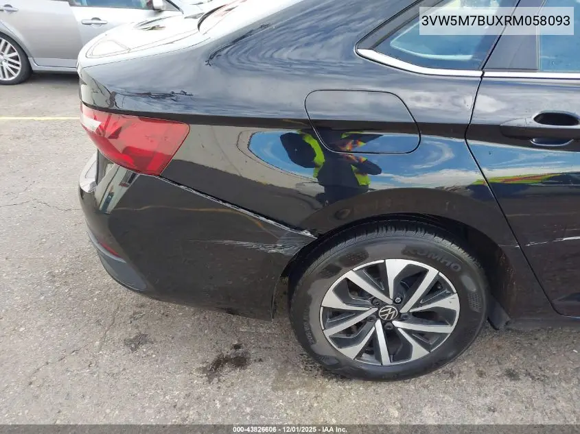 3VW5M7BUXRM058093 2024 Volkswagen Jetta 1.5T S