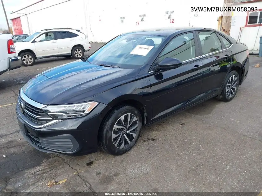 3VW5M7BUXRM058093 2024 Volkswagen Jetta 1.5T S