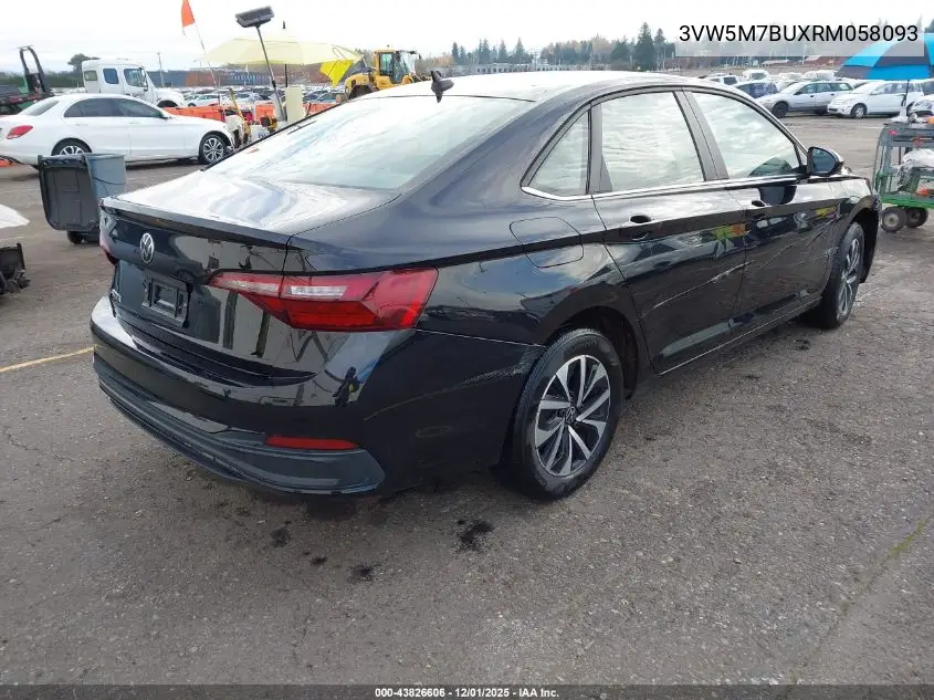3VW5M7BUXRM058093 2024 Volkswagen Jetta 1.5T S