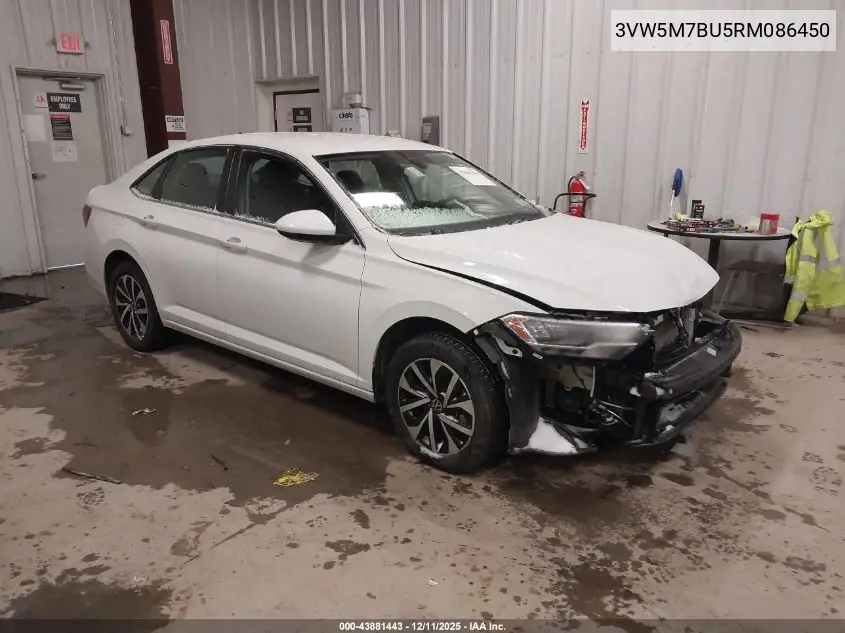 3VW5M7BU5RM086450 2024 Volkswagen Jetta 1.5T S