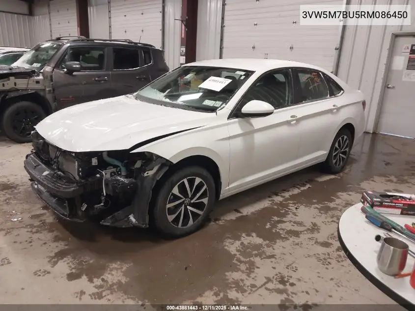 3VW5M7BU5RM086450 2024 Volkswagen Jetta 1.5T S