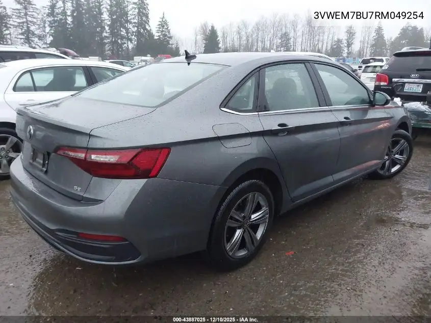 3VWEM7BU7RM049254 2024 Volkswagen Jetta 1.5T Se