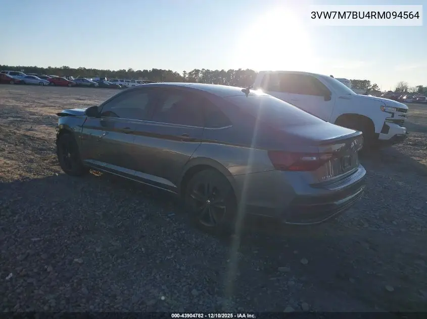 3VW7M7BU4RM094564 2024 Volkswagen Jetta 1.5T Se