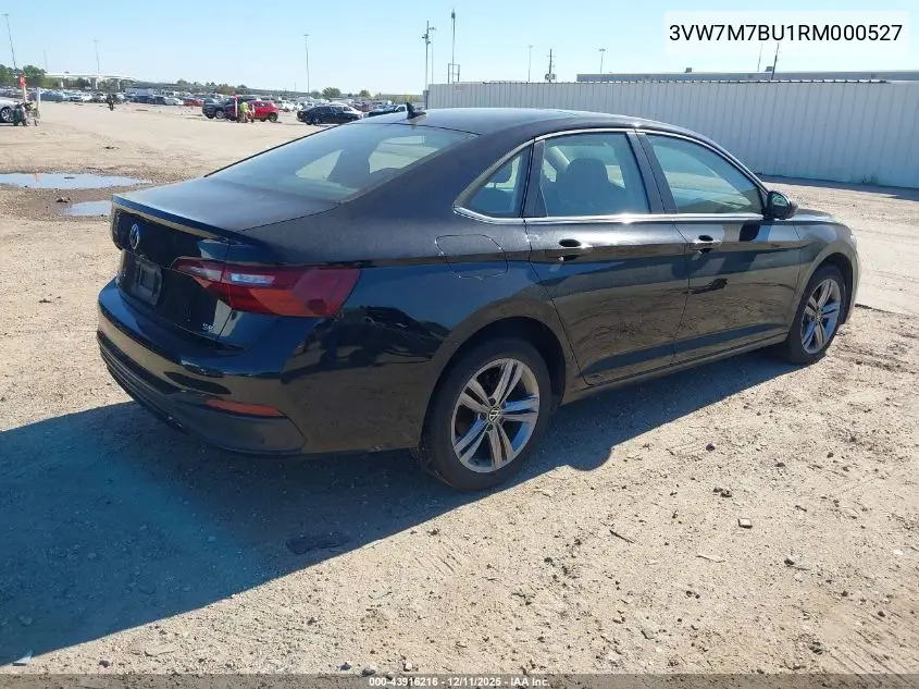 3VW7M7BU1RM000527 2024 Volkswagen Jetta 1.5T Se