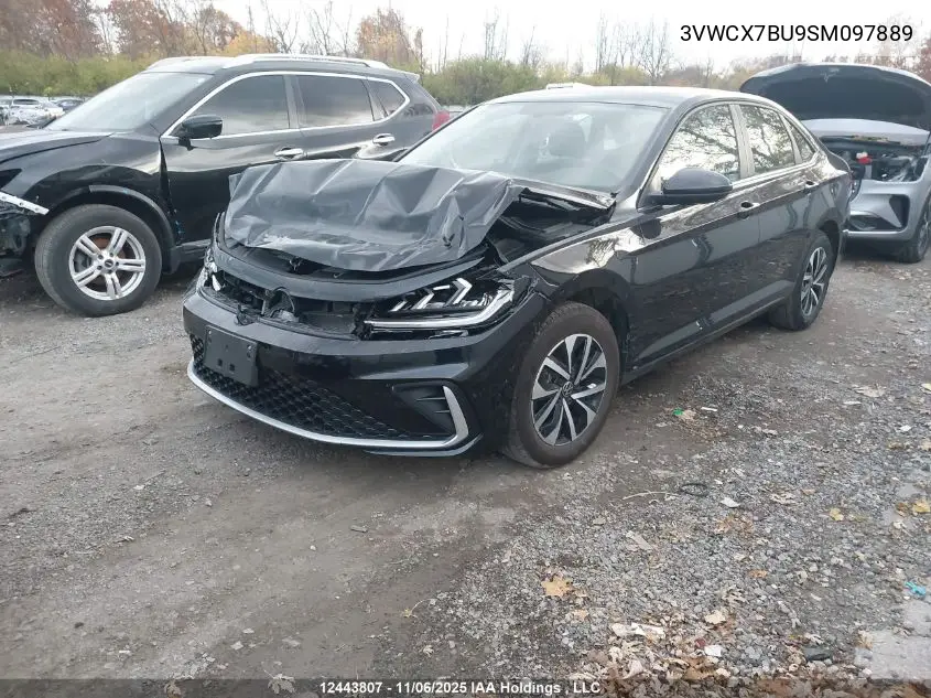 3VWCX7BU9SM097889 2025 Volkswagen Jetta Trendline