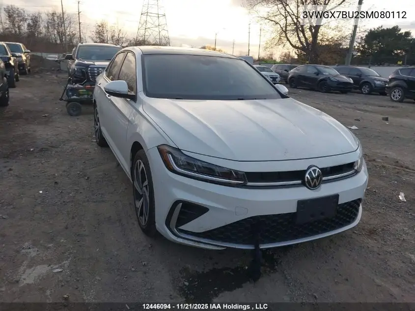 3VWGX7BU2SM080112 2025 Volkswagen Jetta