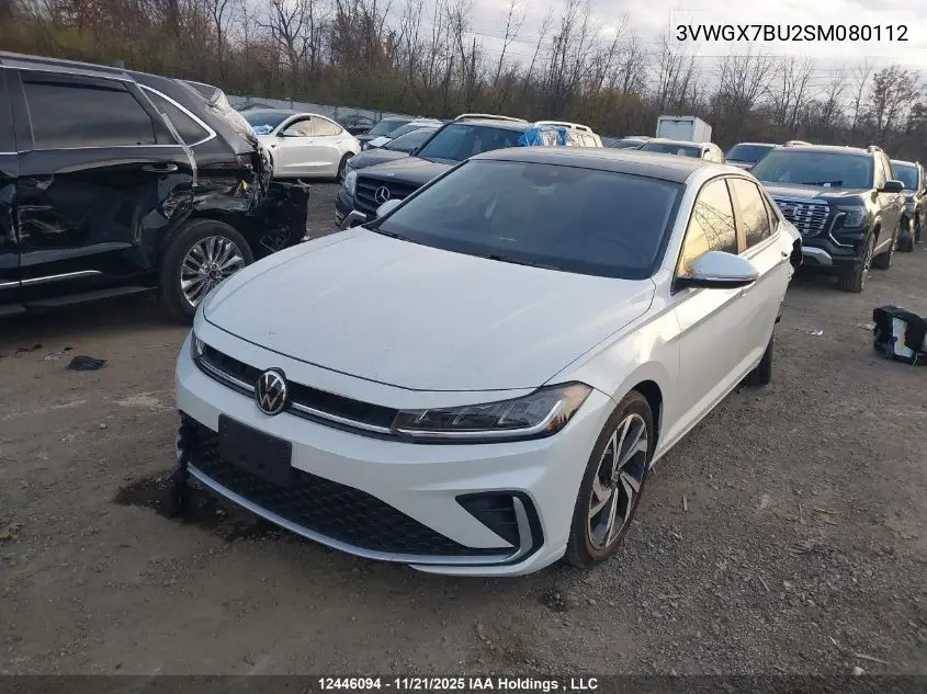 3VWGX7BU2SM080112 2025 Volkswagen Jetta