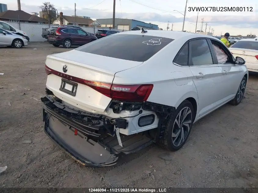 3VWGX7BU2SM080112 2025 Volkswagen Jetta