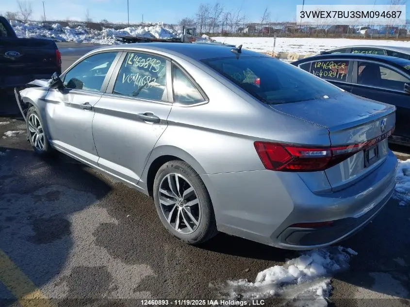 3VWEX7BU3SM094687 2025 Volkswagen Jetta Se