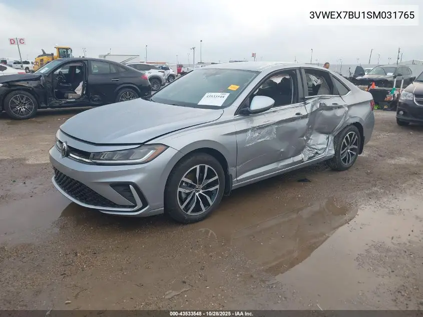 3VWEX7BU1SM031765 2025 Volkswagen Jetta 1.5T Se