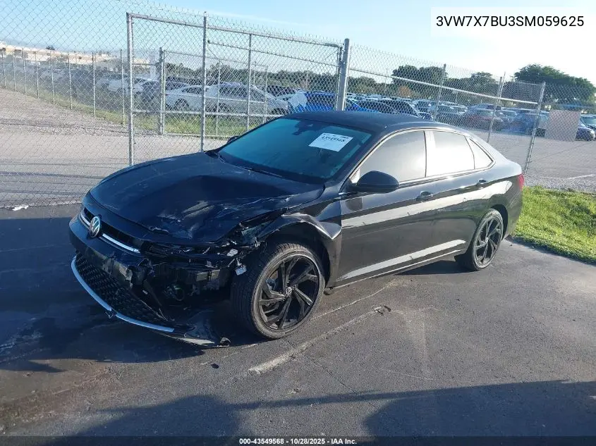 3VW7X7BU3SM059625 2025 Volkswagen Jetta 1.5T Se
