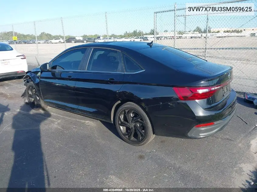 3VW7X7BU3SM059625 2025 Volkswagen Jetta 1.5T Se