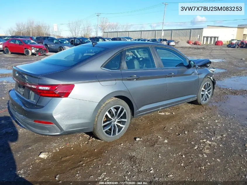3VW7X7BU2SM083253 2025 Volkswagen Jetta 1.5T Se