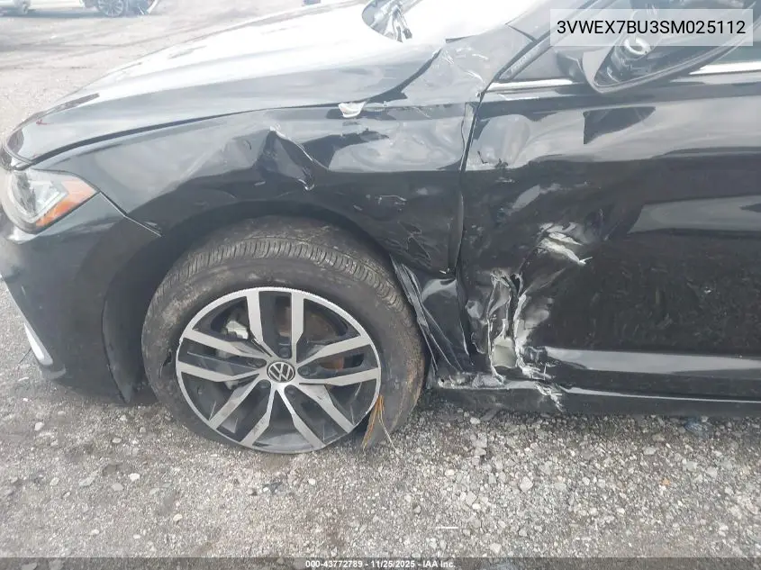 3VWEX7BU3SM025112 2025 Volkswagen Jetta 1.5T Se