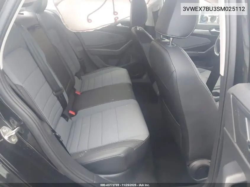 3VWEX7BU3SM025112 2025 Volkswagen Jetta 1.5T Se