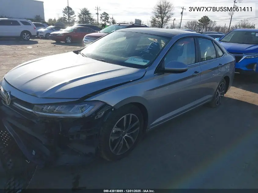 3VW7X7BU5SM061411 2025 Volkswagen Jetta 1.5T Se