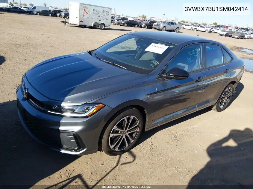 3VWBX7BU1SM042414 2025 Volkswagen Jetta 1.5T Sport