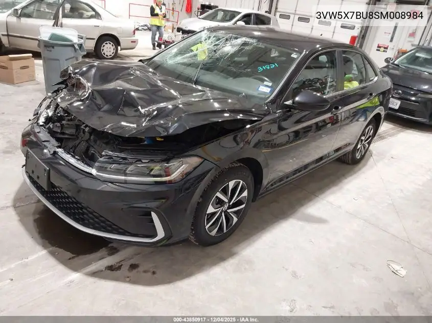 3VW5X7BU8SM008984 2025 Volkswagen Jetta 1.5T S