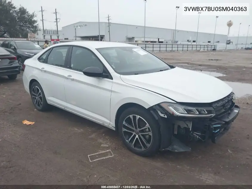 3VWBX7BU0SM040363 2025 Volkswagen Jetta 1.5T Sport