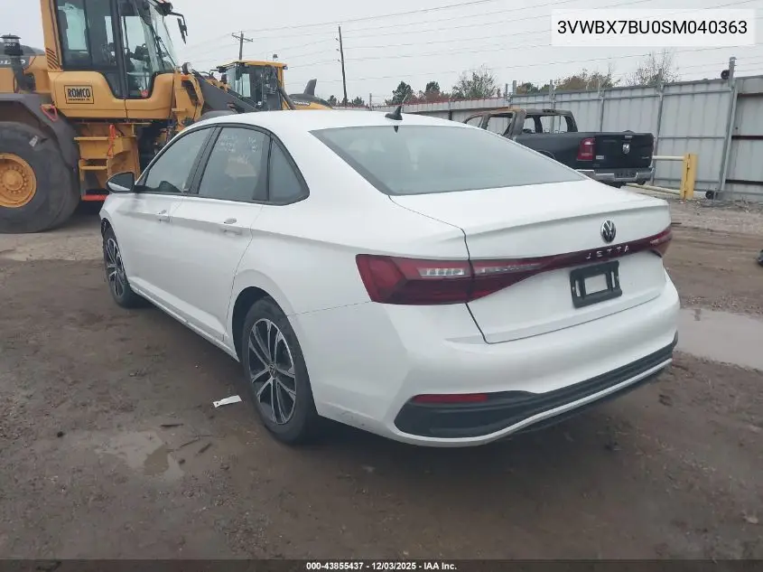 3VWBX7BU0SM040363 2025 Volkswagen Jetta 1.5T Sport